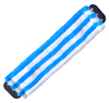 A Picture of product UNG-MD40B SmartColor™ Microfiber Micro Mops 7.0. 16 in. / 40 cm. Blue and White. 5/case.