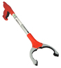 A Picture of product UNG-NN40R Unger NiftyNabber Hygienic All-Purpose Grabber. 18 in. / 45 cm. Silver/Red. 5/Case.