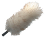 A Picture of product UNG-LWDU0 Unger StarDuster® Lambswool Duster. White/Black. 6/case.