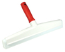 A Picture of product UNG-EW35R Unger Ergo Wall Squeegee for Restroom Cleaning. 14 in. / 35 cm. Red/White. 10/case.
