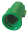 A Picture of product UNG-FWAI0 Unger WaterWand™ Acme Insert Floor Squeegee Adapter. Green. 10/case.