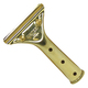 A Picture of product 571-205 Unger GoldenClip Window Pro Brass Squeegee Handle with Screw Lock. Made of professional quality solid brass. Handle can be attached be attached to any Unger pole with a press fit.