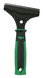 A Picture of product UNG-GS050 ErgoTec® Heavy Duty Grill Scraper Handles for Grill or Kitchen Cleaning. 4 in / 10 cm. Green/Black. 10/case.
