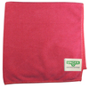 A Picture of product UNG-MB40R MicroWipe 2000 Medium Duty Microfiber Cloths. 16 X 16 in. / 40 cm X 40 cm. Red. 10/case.