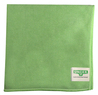 A Picture of product UNG-MC400 MicroWipe™ 500 Light Duty Microfiber Cloths. 16 X 16 in. / 40 X 40 cm. Green. 10/case.