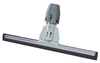 A Picture of product UNG-MW18A Unger SmartFit™ WaterWand™ Standard Floor Squeegee. 18 in. / 45 cm. Gray/Black. 10/case.