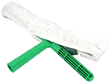 Pad StripWasher® Complete Window Cleaning T-Bar and Pad. 14 in / 35 cm. Green/White.