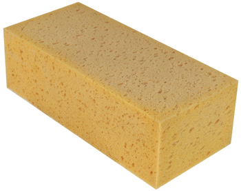 Unger General Cleaning Sponges. Yellow. 10/case.