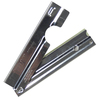 A Picture of product UNG-TM100 Unger Trim 10 Scraper For Squeegees. 4 in / 10 cm. Silver. 10/case.