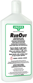 Unger RubOut Glass Cleaner. 1 Pint. Green. 12/case.