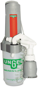 Unger® Sprayer-on-a-Belt Spray Bottle Kit. 33 oz. Gray and White.