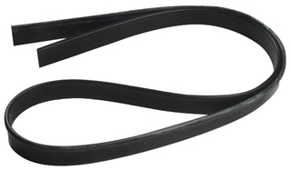 Unger Hard Replacement Rubber. 10 in / 25 cm. Black. 144/case.