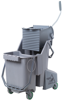 SmartColor™ Combo Bucket with Side-Press Wringer.  8 Gallon Capacity.