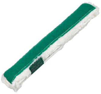 The Pad StripWasher® Window Washing Sleeves. 18 in/45 cm. Green/White. 10/case.