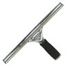 A Picture of product UNG-PR250 Unger® Pro Stainless Steel Squeegees. 10 in / 25 cm. Silver/Black. 10/case.