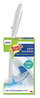 A Picture of product MMM-558SK4NP Scotch-Brite® Toilet Scrubber Starter Kit 1 Handle and 5 Scrubbers, White/Blue