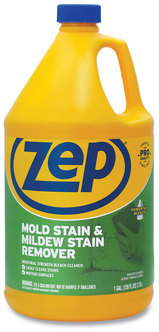 ZEP Mold and Mildew Stain Remover. 1 Gallon, 4 Gallons/Case