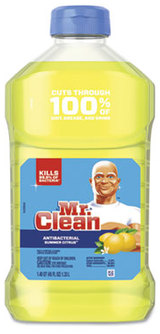 Mr. Clean® Multi-Surface Antibacterial Cleaner. 45 oz. Summer Citrus Scent. 6 Bottles/Case