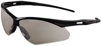 KleenGuard™ Nemesis™ Safety Glasses with Black Frame and Uncoated Indoor/Outdoor Lens.