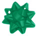 A Picture of product 962-071 Splendorette Ribbon Star Bows. 2.75 in. Emerald. 200/box.