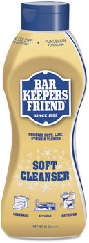 Bar Keepers Friend® Soft Cleanser, 26 oz Squeeze Bottle, Citrus, 6/Case