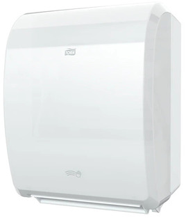 Tork Electronic Hand Towel Roll Dispenser. 16 X 12.3 X 9.3 in. White.