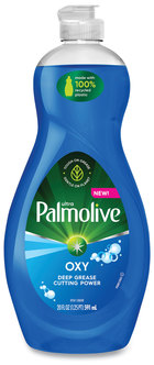 Ultra Palmolive® Dishwashing Liquid, Unscented, 20 oz Bottle, 9/Case