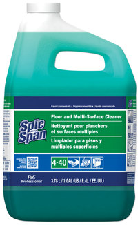 Spic and Span Liquid Floor Cleaner, 1 gal Closed-Loop Plastic Jug, 3/Case