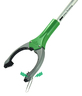 A Picture of product UNG-NT060 Unger NiftyNabber® Grabber with Trigger Grip. 24 in. / 63 cm. Silver/Green. 5/Case.