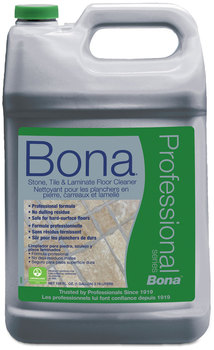 Bona® Stone, Tile and Laminate Floor Cleaner, Fresh Scent, 1 gal Refill Bottle