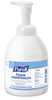 A Picture of product 963-949 PURELL® Antimicrobial Foam Handwash With 2% CHG in Counter Top Pump Bottle. 535 mL. Fragrance-free. 6/case.