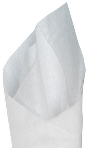 Tissue Sheets, Quire Folded. 10 lb. 20 X 30 in. Package 480 Sheets. Neutral PH.  Acid Free. 87 Brightness