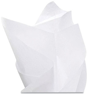 Tissue Paper.  #1.  24" x 36".  White Color.  2 Reams/Package.
