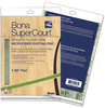 A Picture of product BNA-AX0003500 Bona® SuperCourt Athletic Floor Care Microfiber Dusting Pad. 60 X 5 in. Green. 5/Case