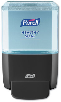 PURELL® ES4 Push Style Soap Dispenser. 1200 mL. 5.38 X 6.5 X 10.0 in. Graphite color.