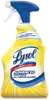 A Picture of product RAC-00351 Professional LYSOL® Brand Advanced Deep Clean All Purpose Cleaner, Lemon Breeze, 32 oz Trigger Spray Bottle, 12/Case