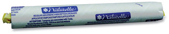 Naturelle® Tampons.  Biodegradable and Flushable Applicator.  5-1/8" x 5/8" Tube.  Use in RJ3, J1, J2, J6, J10, J50, J75, V5 Vendors. 500 per case
