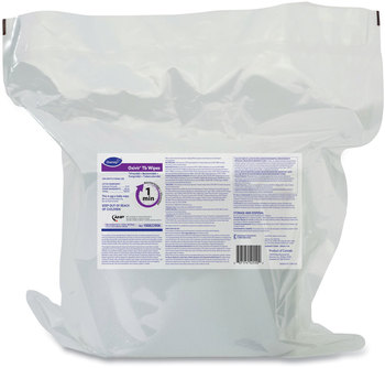 Diversey™ Oxivir TB Disinfectant Wipes Refill, 11 x 12, White, 160 Wipes/Refill Pouch, 4 Refill Pouches/Case.