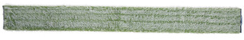 Bona® SuperCourt Athletic Floor Care Microfiber Dusting Pad. 60 X 5 in. Green. 5/Case