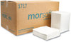 A Picture of product MOR-1717 Morcon Tissue Morsoft Dinner Napkins, 1-Ply, 15 x 17, White, 250/Pack, 12 Packs/Carton