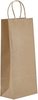 A Picture of product 963-974 Prime Time Packaging Recyclable Paper Wine Bags. 5.75 X 3.25 X 13 in. Natural Kraft. 250/pack.