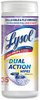 A Picture of product RAC-81143 LYSOL® Brand Dual Action™ Disinfecting Wipes,  Dual Action, Citrus, 7 x 8, 35/Canister, 12/Case
