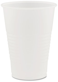 Conex Galaxy Polystyrene Plastic Cold Cups, 7 oz, 100 Sleeve, 25 Sleeves/Case
