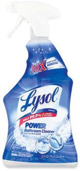 LYSOL® Brand Disinfectant Bathroom Cleaner in Trigger Spray Bottle. 22 oz. Atlantic Fresh. 6/Carton.