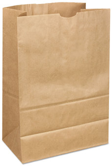 General Grocery Paper Bags,  40 lb Kraft, 1/6 40/40#, Standard 12 x 7 x 17, 400 Bags/Case