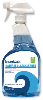 Boardwalk® Natural Glass Cleaner,  32 oz Trigger Bottle, 12/Case