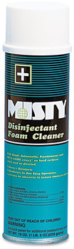 Misty® Disinfectant Foam Cleaner, Fresh Scent, 19 oz Aerosol Spray, 12/Case