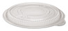 A Picture of product ANZ-4338505 Anchor Packaging MicroRaves® Incredi-Bowl® Lid, For 18, 24, 32, 48 oz Incredi-Bowls, 8.5" Diameter x 0.63"h, Clear, 150/Case