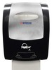 A Picture of product NPS-51091B MERFIN® iView™ Mechanical Hands Free Roll Towel Dispenser With Viewing Window, Black