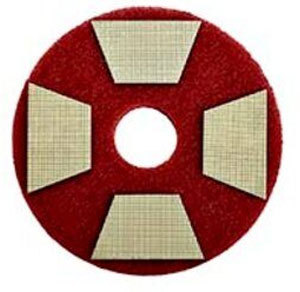 3M™ Trizact™ Diamond TZ Abrasive. Red. 4 each/box, 4 boxes/case. (P/N 86019 RED)